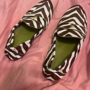 Tory Burch Ballet Loafers Hair Calf